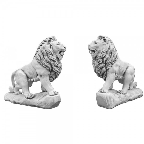 Скульптура Лев стоит, левый