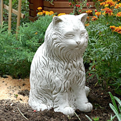 Скульптура Кот сидит