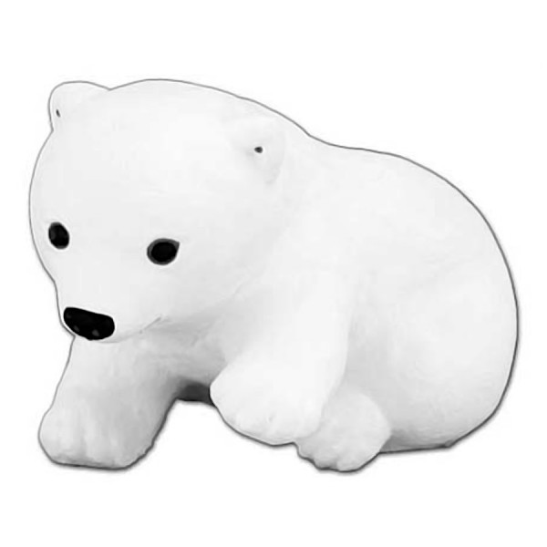 Скульптура Медведь смотрит влево