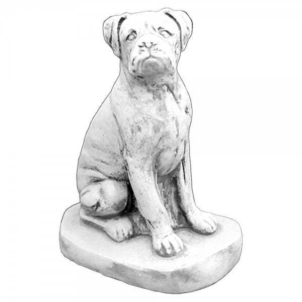Скульптура Собака сидит