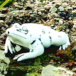 Скульптура Лягушка, для водоемов