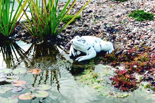 Скульптура Лягушка, для водоемов