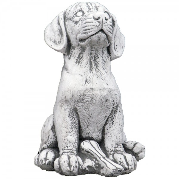 Скульптура Щенок сидит