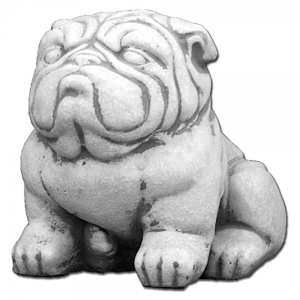 Скульптура Собака сидит