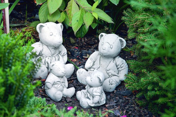 Скульптура Медведь-мама