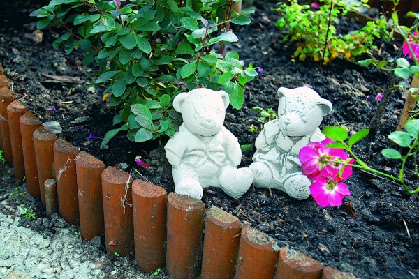 Скульптура Медведь-дочка