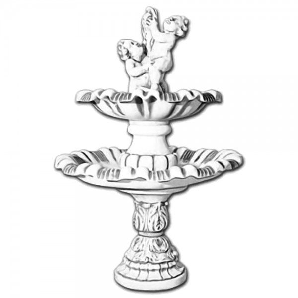 Фонтан скульптурный Дети, 2 чаши