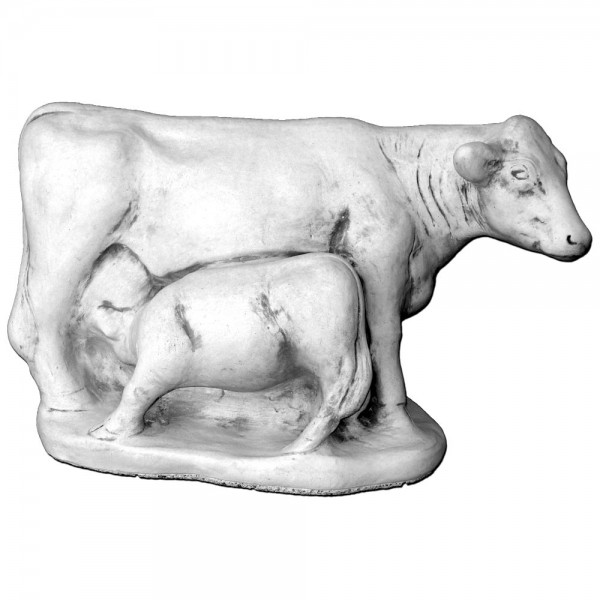 Скульптура Корова с теленком