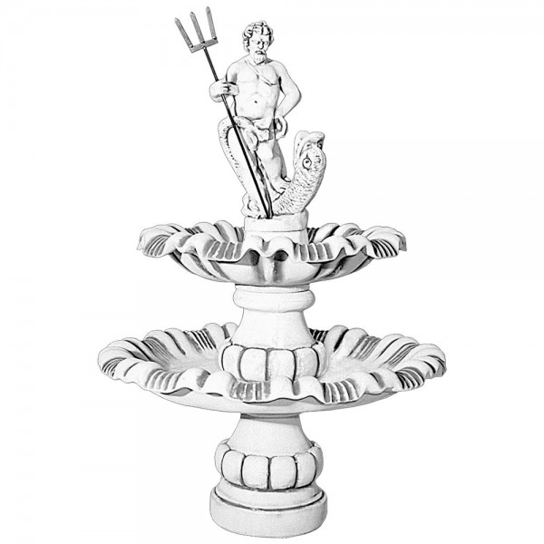 Фонтан античный Нептун, 2 чаши