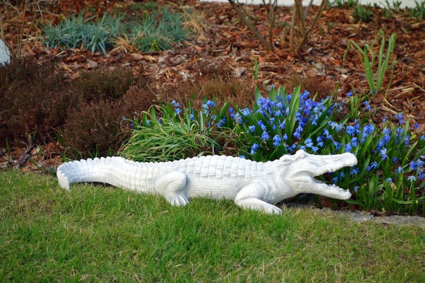 Скульптура Крокодил