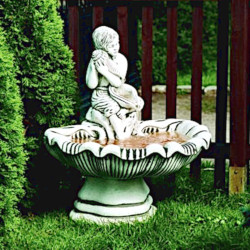 Фонтан античный Девушка с ракушкой