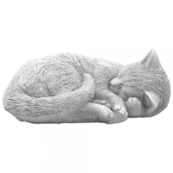 Скульптура Кошка спит