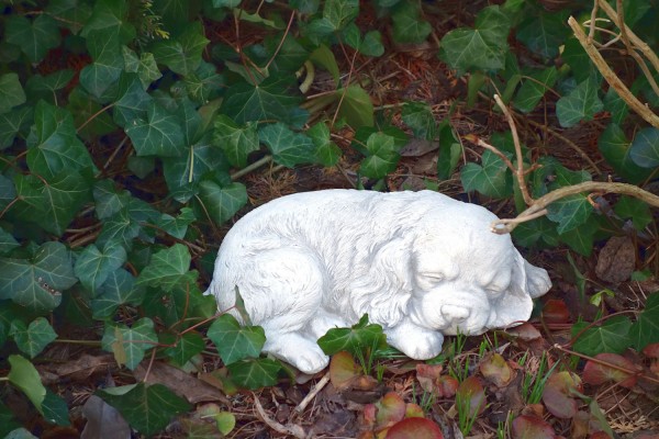 Скульптура Щенок Кокер-Спаниель