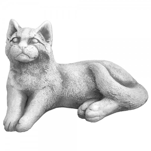 Скульптура  Кошка лежит