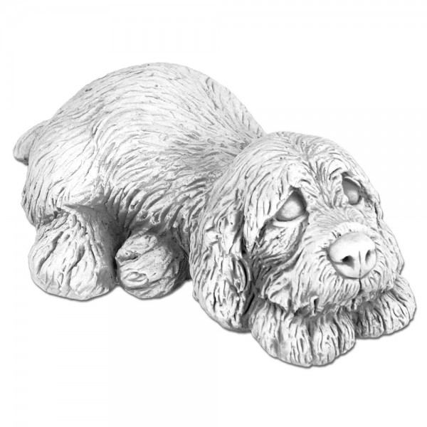 Скульптура  Щенок лежит