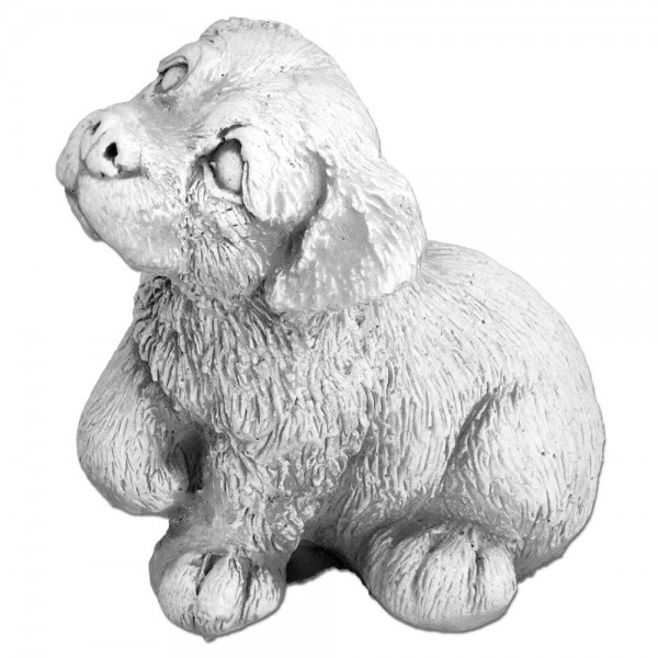 Скульптура  Щенок сидит