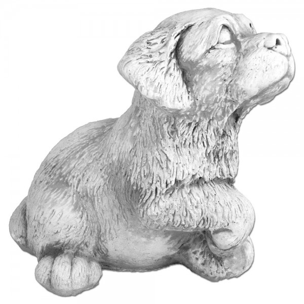 Скульптура  Щенок сидит