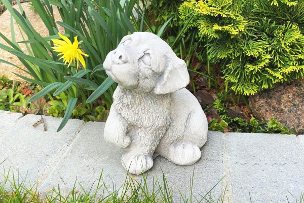 Скульптура  Щенок сидит