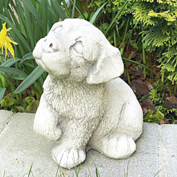 Скульптура  Щенок сидит