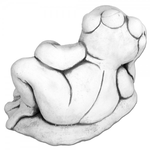 Скульптура декоративная Лягушка лежит