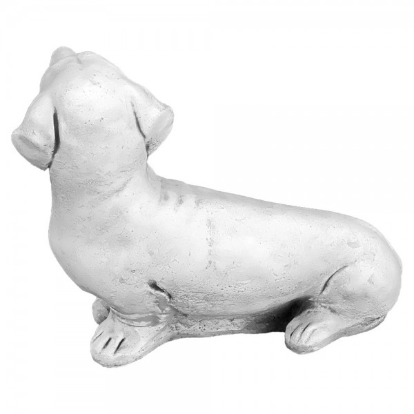 Скульптура  Такса сидит