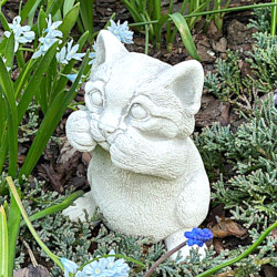 Скульптура  Котенок