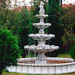 Фонтан скульптурный Мальчик с рыбкой