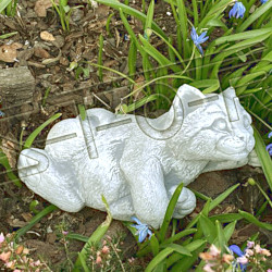 Скульптура  Котенок лежит