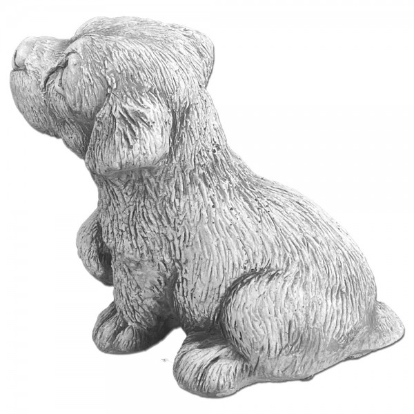 Скульптура  Щенок сидит