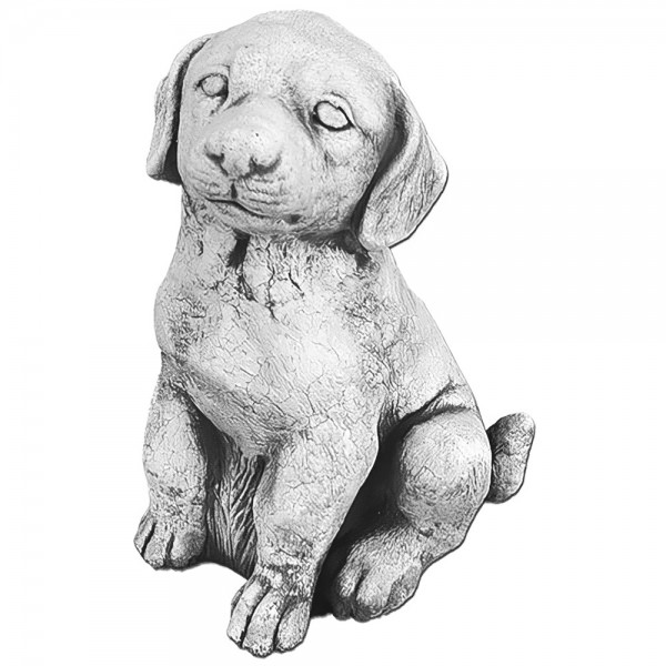 Скульптура декоративная Щенок сидит