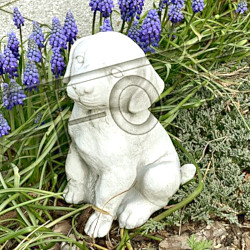 Скульптура декоративная Щенок сидит