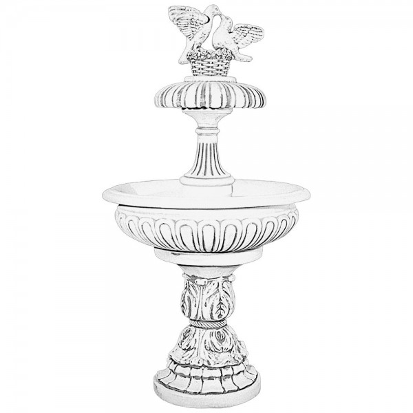 Фонтан скульптурный Голуби