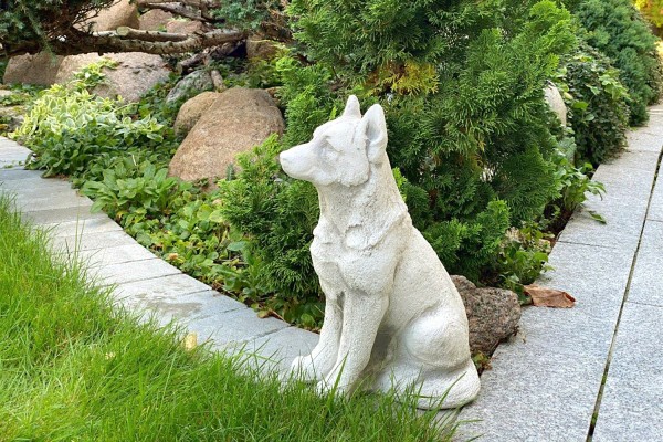 Скульптура Овчарка