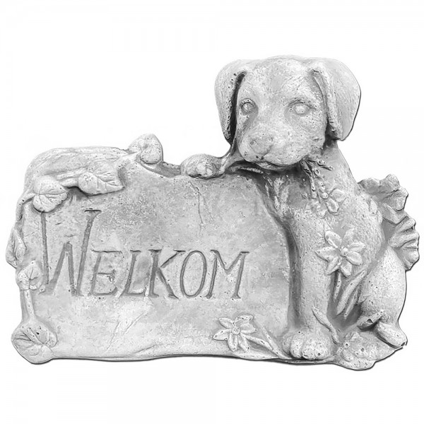 Скульптура  Собака «Welcome»