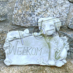 Скульптура  Собака «Welcome»