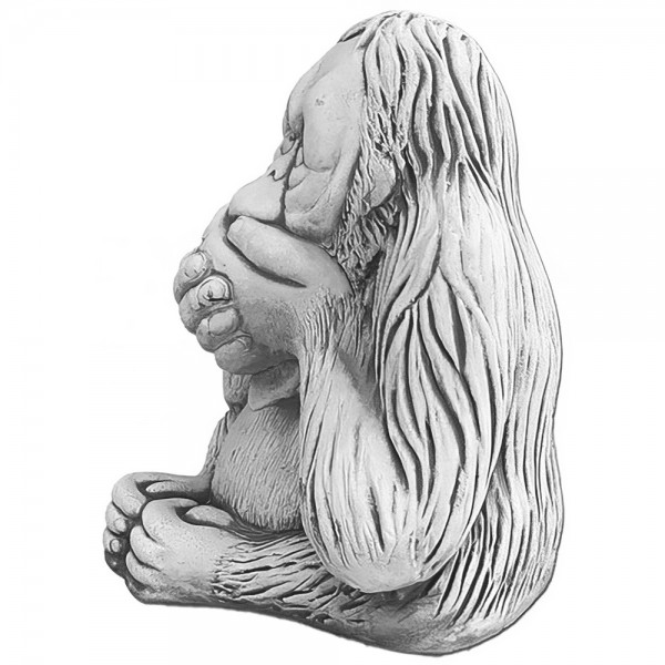 Скульптура  Орангутанг «Ничего не скажу»