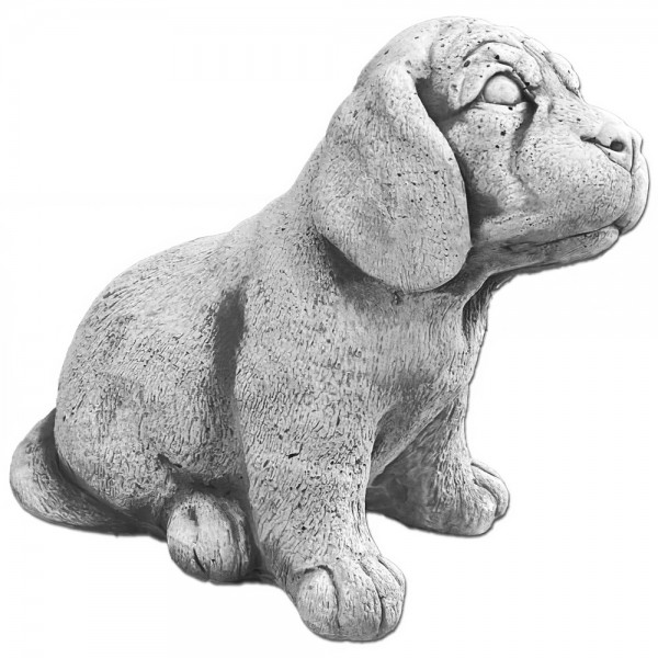 Скульптура  Щенок сидит