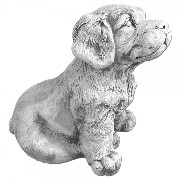 Скульптура  Щенок сидит