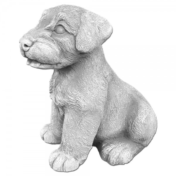 Скульптура  Щенок сидит
