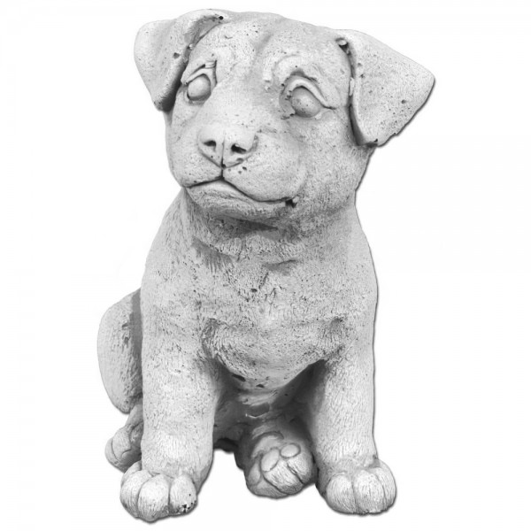 Скульптура  Щенок сидит