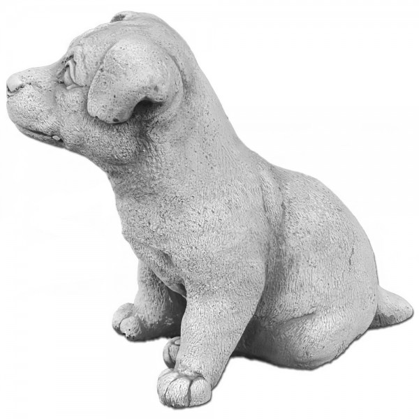 Скульптура  Щенок сидит