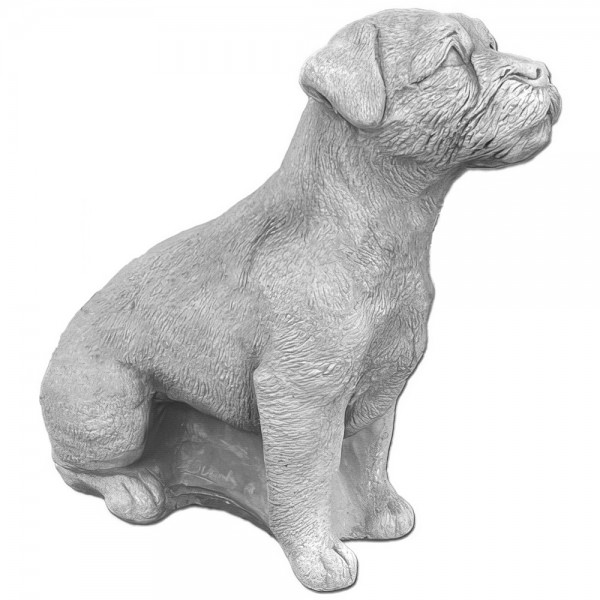 Скульптура  Собака сидит