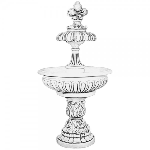 Фонтан античный Лилия