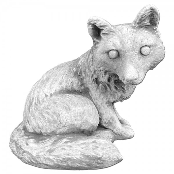 Скульптура  Лисенок сидит