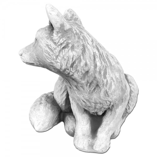 Скульптура  Лисенок сидит