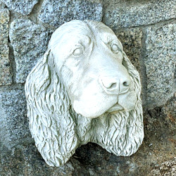 Скульптура  Голова Спаниеля