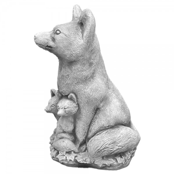 Скульптура Лиса с лисятами