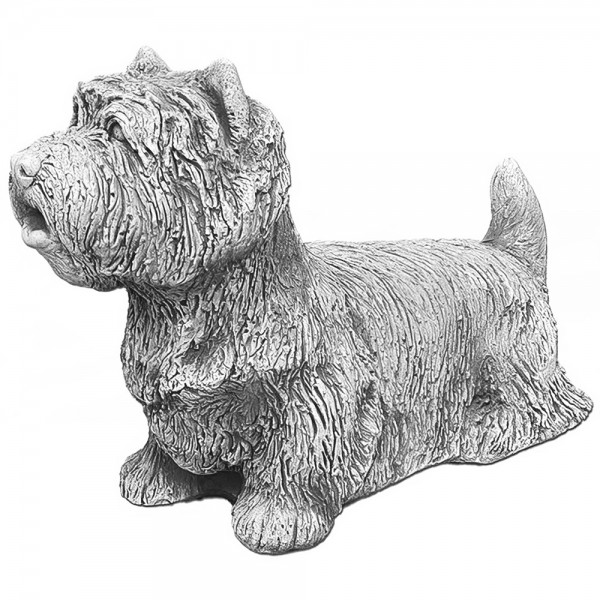 Скульптура Собака сидит