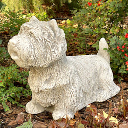 Скульптура Собака сидит