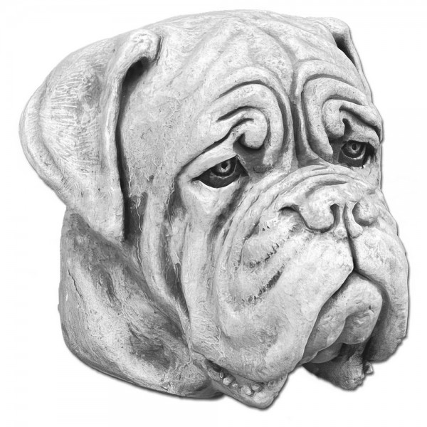 Скульптура Голова Бульдога